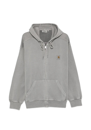Carhartt WIP zip-fastening hooded sweatshirt - Grey