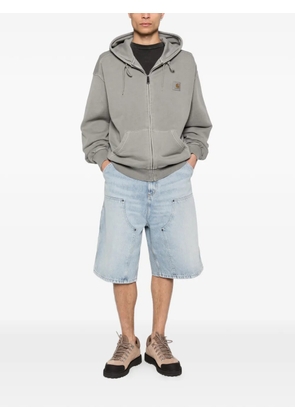 Carhartt WIP zip-fastening hooded sweatshirt - Grey
