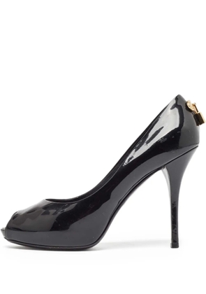 Louis Vuitton Pre-Owned 120mm leather pumps - Black
