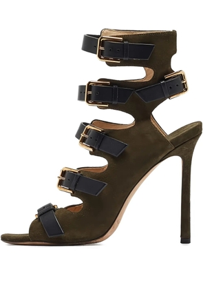 Jimmy Choo Pre-Owned 110mm Trick sandals - Green