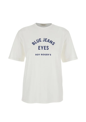 Roy Rogers x Eva Herzigová printed T-shirt - White