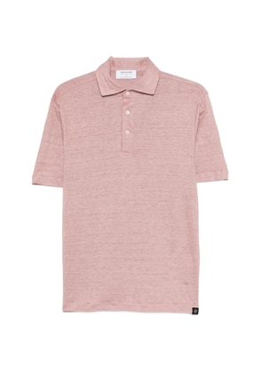 Gran Sasso logo-patch polo shirt - Pink