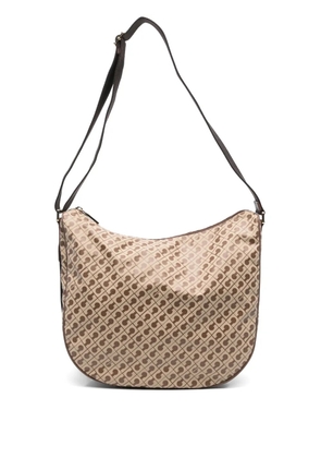 Gherardini pattern-print shoulder bag - Neutrals