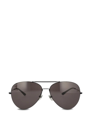 Gucci pilot frame sunglasses - Black