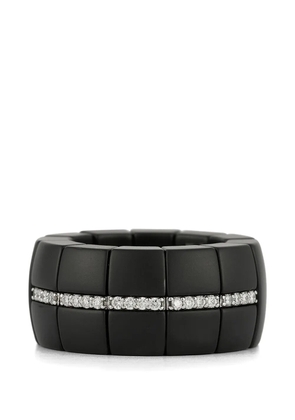 Roberto Demeglio diamond bar matte black domino stretch ring