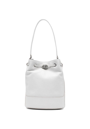 Zanellato Monda leather bucket bag - Grey