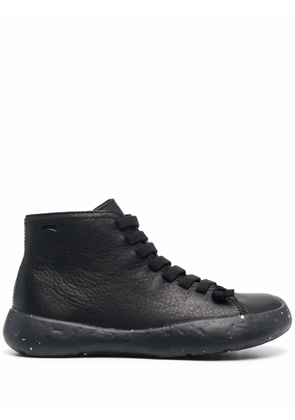 Camper lace-up leather sneakers - Black