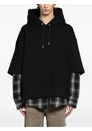 Mastermind World layered hoodie - Black