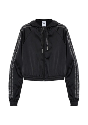 adidas zip-up hoodie - Black