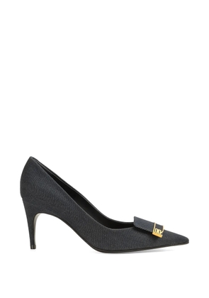 Sergio Rossi Evolv pointed-toe buckle pumps - Blue