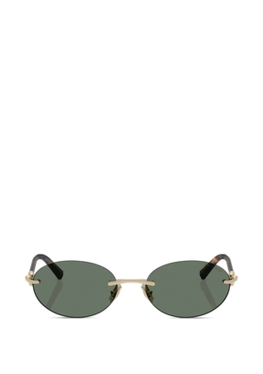 Tiffany & Co Eyewear oval-frame sunglasses - Brown