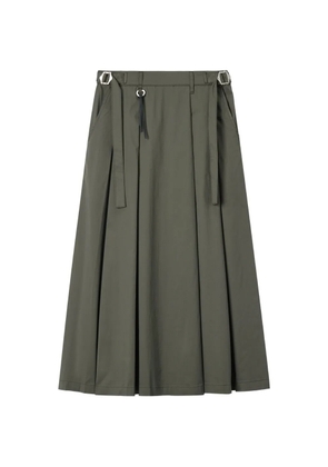 izzue pleated skirt - Green