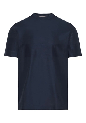 Canali cotton T-shirt - Blue