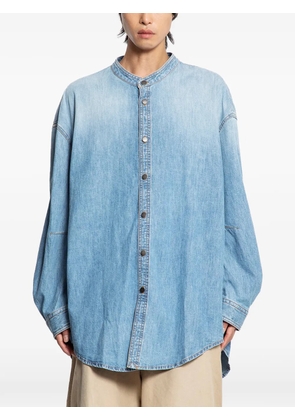 Hed Mayner oversized denim shirt - Blue