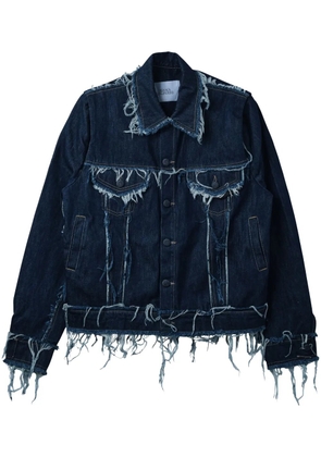 Bianca Saunders Lexxus 23 denim jacket - Blue