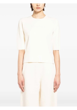 Max Mara lbow-length top - Neutrals