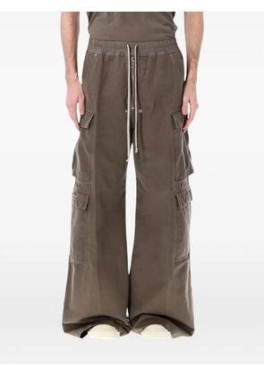 Rick Owens DRKSHDW Jumbo Belas double cargo cotton trousers - Brown