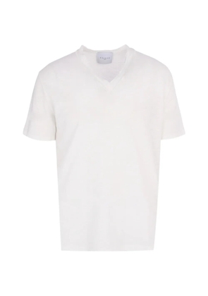 Gaelle V-neck T-shirt - Neutrals