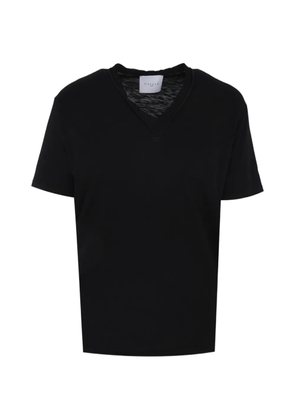 Gaelle V-neck T-shirt - Black