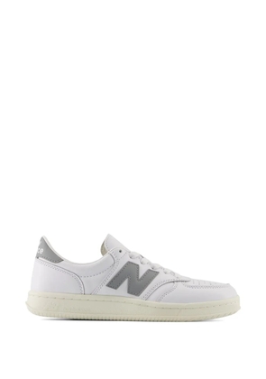 New Balance T500 leather sneakers - White