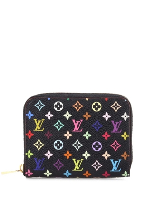 Louis Vuitton Pre-Owned Zippy Coin Purse Monogram Multicolor pouch - Black