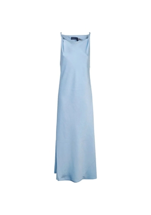 Polo Ralph Lauren twisted-strap maxi dress - Blue
