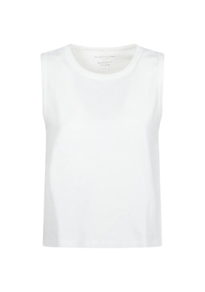 Majestic Filatures crewneck sleeveless top - White