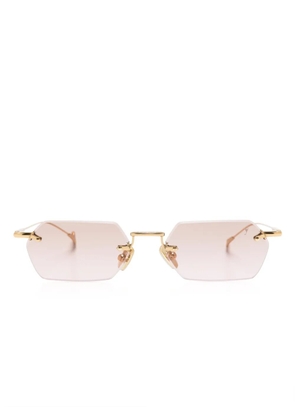 Eyepetizer rimless geometric sunglasses - Gold