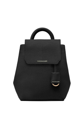 MAISON de SABRÉ Mini soft leather backpack - Black