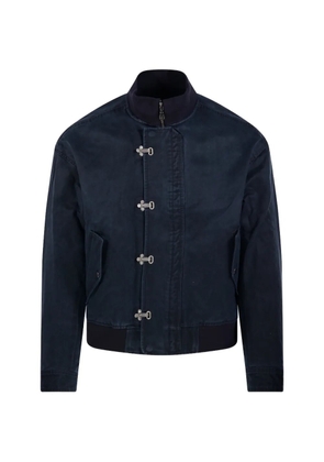 COOR hook-fastening jacket - Blue