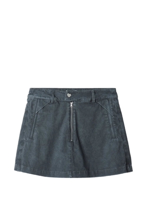 izzue zip-detail skorts - Blue