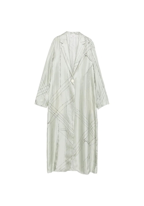 Alysi print jacket - Green