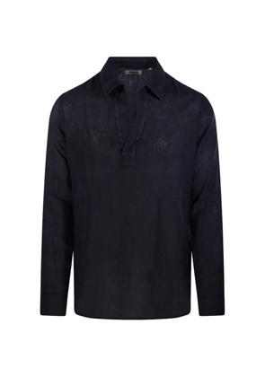 Altea V-neck shirt - Blue