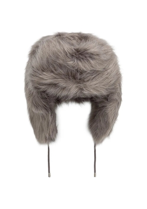 Patrizia Pepe fauxffur hat - Grey