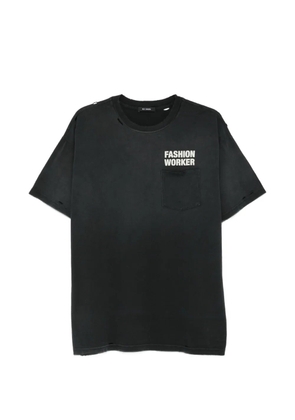 Willy Chavarria pocket crew-neck T-shirt - Black