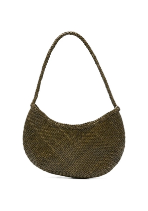 DRAGON DIFFUSION Nova Luna braided shoulder bag - Green