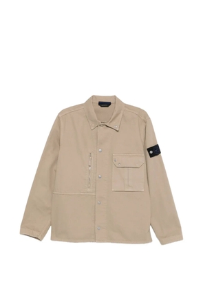 Stone Island chest-pocket shirt jacket - Neutrals
