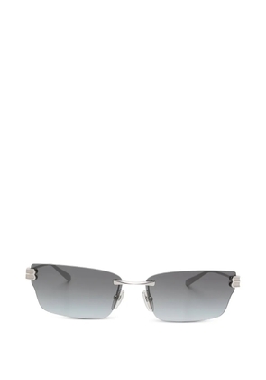 Balenciaga Eyewear rectangle-frame sunglasses - Silver