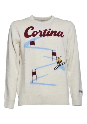 MC2 Saint Barth ski-graphic sweater - Neutrals