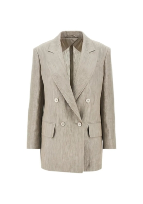 Max Mara Olimpia double-breasted blazer - Neutrals
