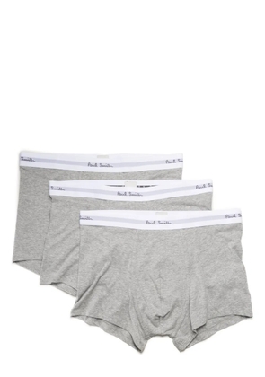 Paul Smith logo-print briefs pack of three - Grey