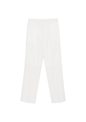 Lardini pleated trousers - White