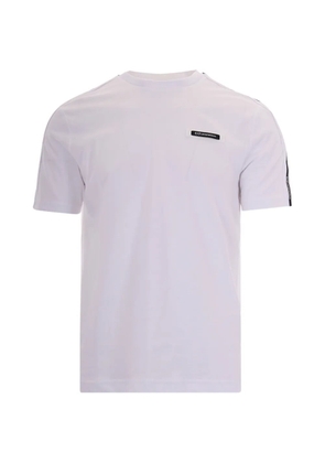 Ea7 Emporio Armani tape trim T-shirt - White
