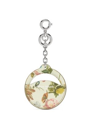 Maison Margiela floral-print keyring - Neutrals