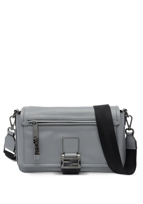 FENDI Flux calfskin messenger bag - Grey