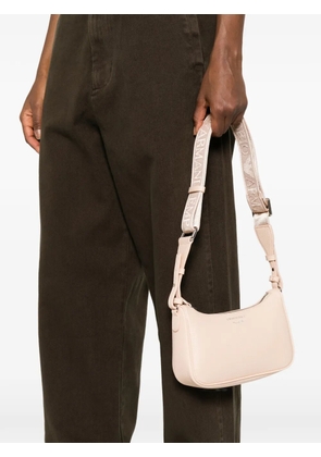 Emporio Armani logo-strap shoulder bag - Pink