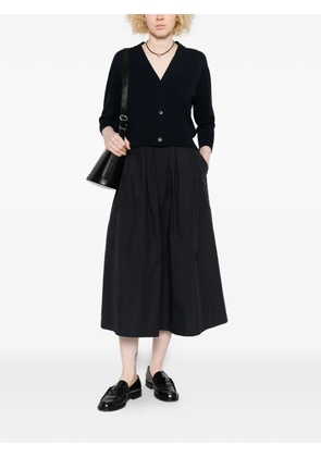 nicholson & nicholson buttoned V-neck cardigan - Blue