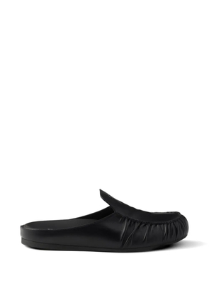 Prada leather mules - Black