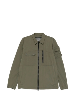 JG1 zip-fastening shirt jacket - Green