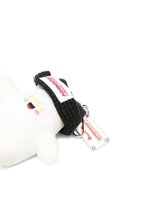 Charles Jeffrey Loverboy gromlin plush keyring - White